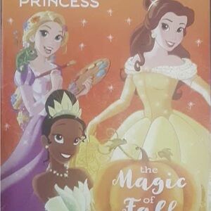 Disney Princess Fall Color N Craft Book New